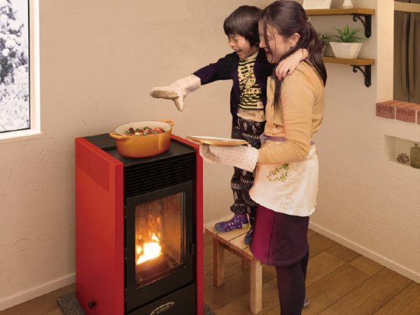 ペレットヘッド交換ラベリ&エコテックペレットストーブ発煙ファンEBMエコ55215